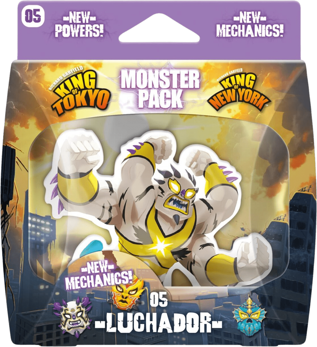 King of Tokyo/New York: Monster Pack – Luchador *PRE-ORDER*