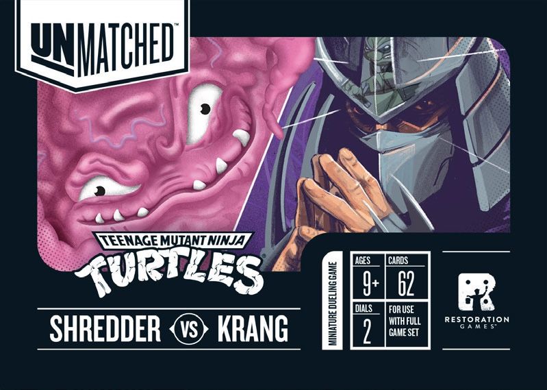 Unmatched Adventures: Teenage Mutant Ninja Turtles – Shredder and Krang *PRE-ORDER*