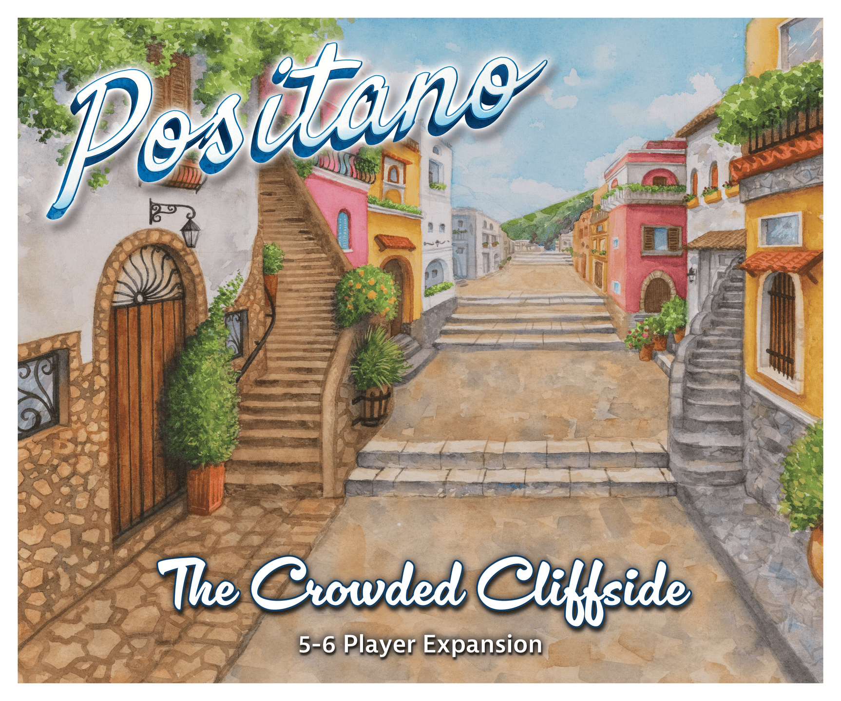 Positano: The Crowded Cliffside *PRE-ORDER*