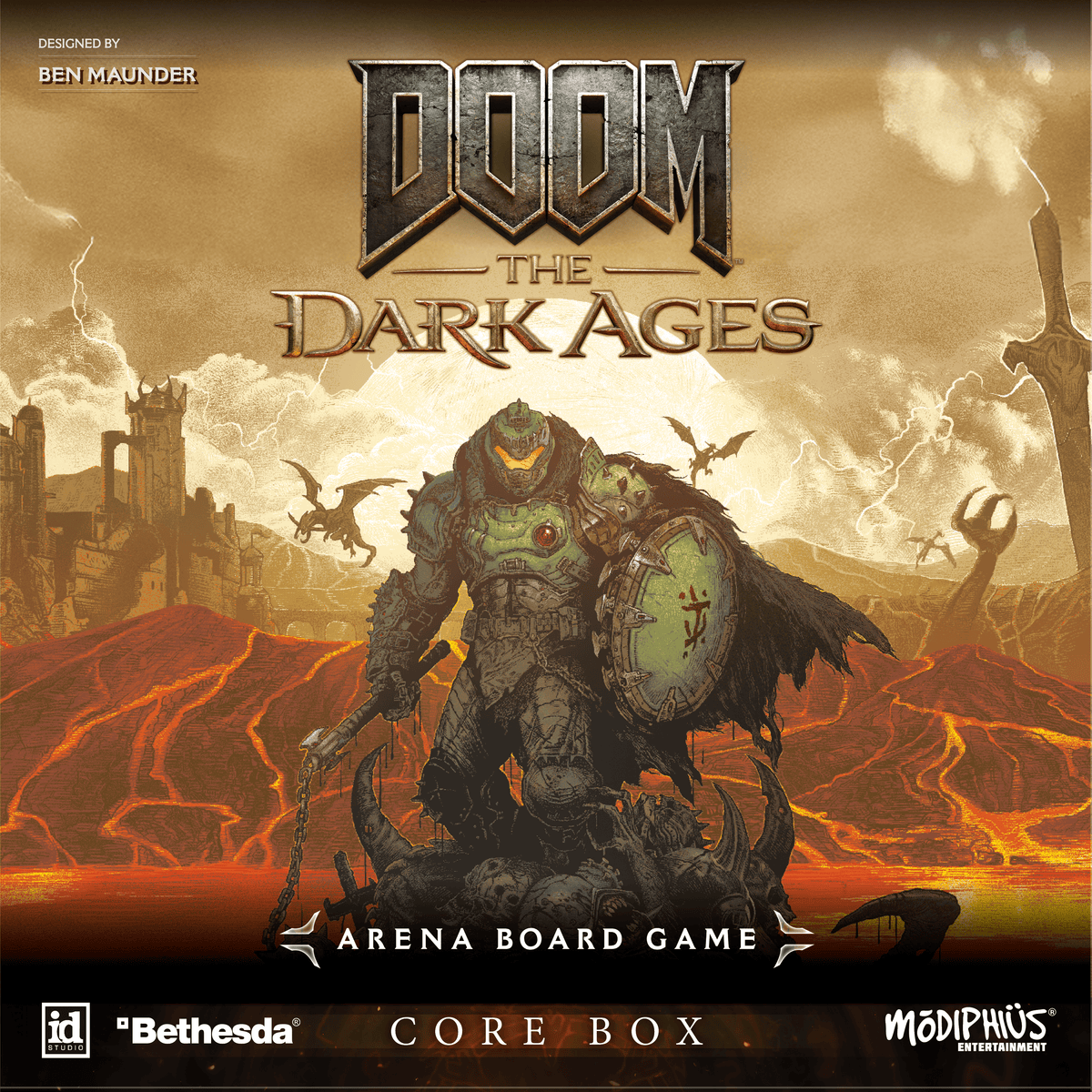 DOOM: The Dark Ages – Arena Board Game (Deluxe Edition) *PRE-ORDER*