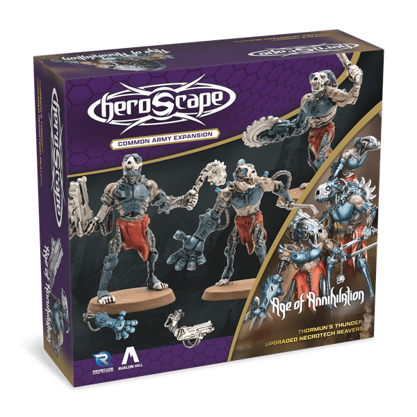 Heroscape: Upgraded Necrotech Reavers Common Army Expansion *PRE-ORDER*