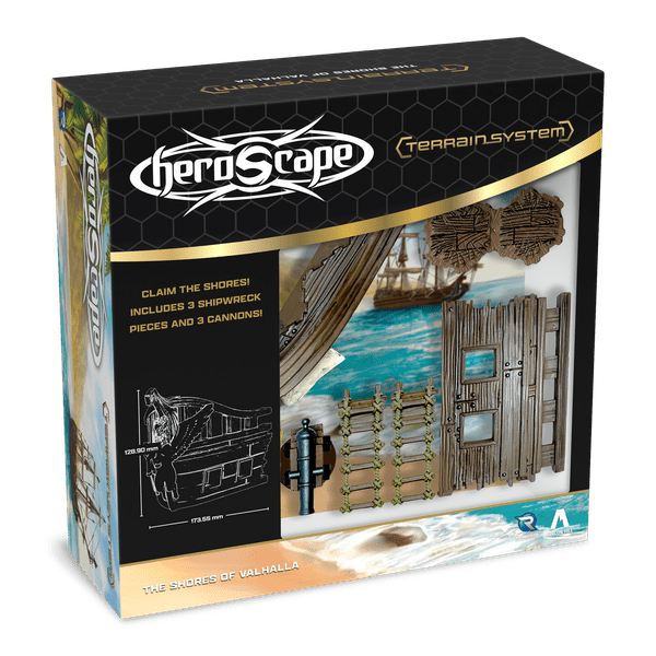 Heroscape: Shores of Valhalla Terrain Expansion *PRE-ORDER*