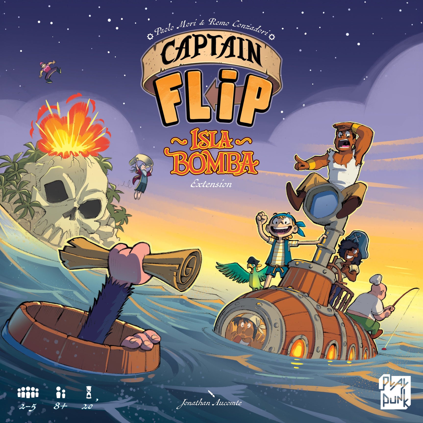 Captain Flip: Isla Bomba *PRE-ORDER*