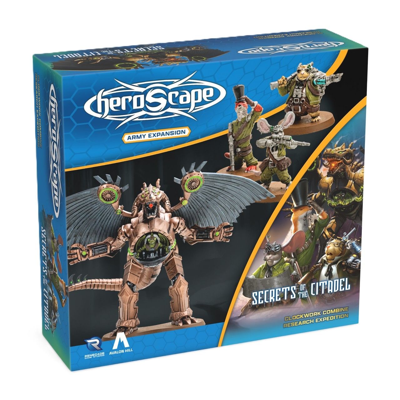 Heroscape: Clockwork Combine Research Expedition Army Expansion *PRE-ORDER*