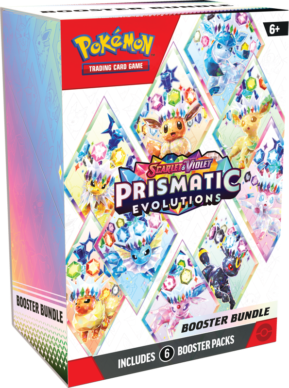 Pokemon - Scarlet and Violet - Prismatic Evolutions - Booster Bundle
