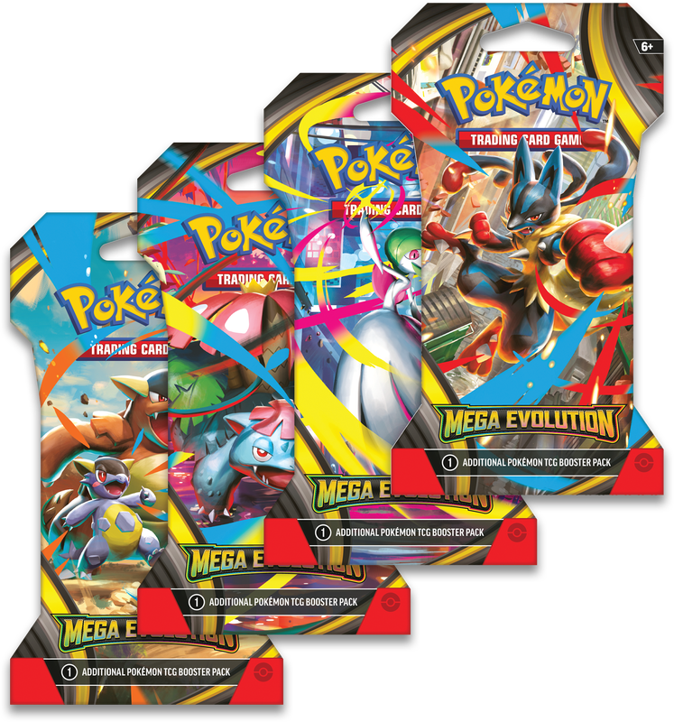 Pokemon - Mega Evolution - Base Set - Sleeved Booster Pack
