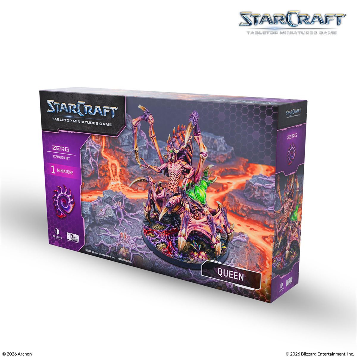 StarCraft: Tabletop Miniatures Game - Zerg - Queen Expansion Set *PRE-ORDER*