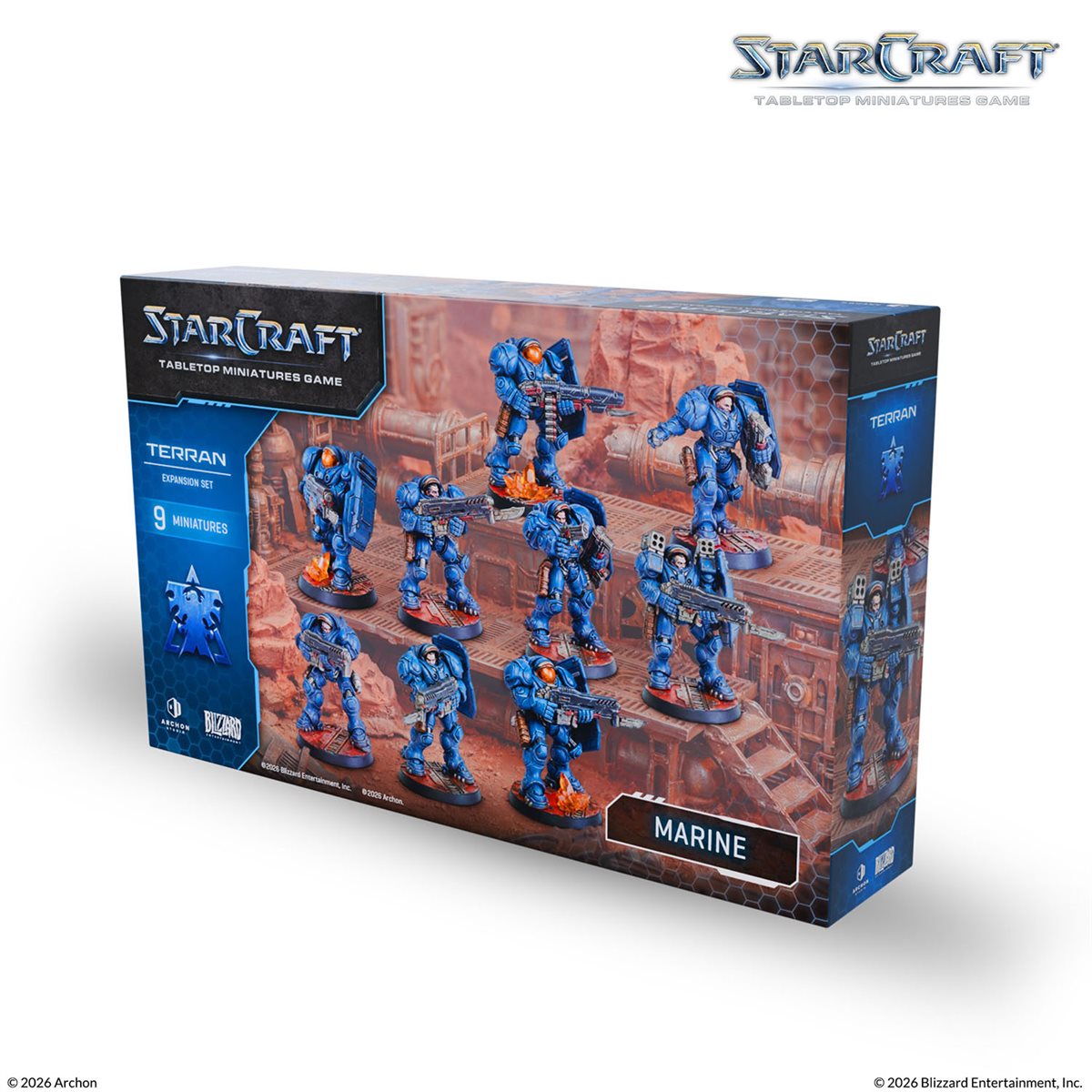 StarCraft: Tabletop Miniatures Game - Terran - Marine Expansion Set *PRE-ORDER*