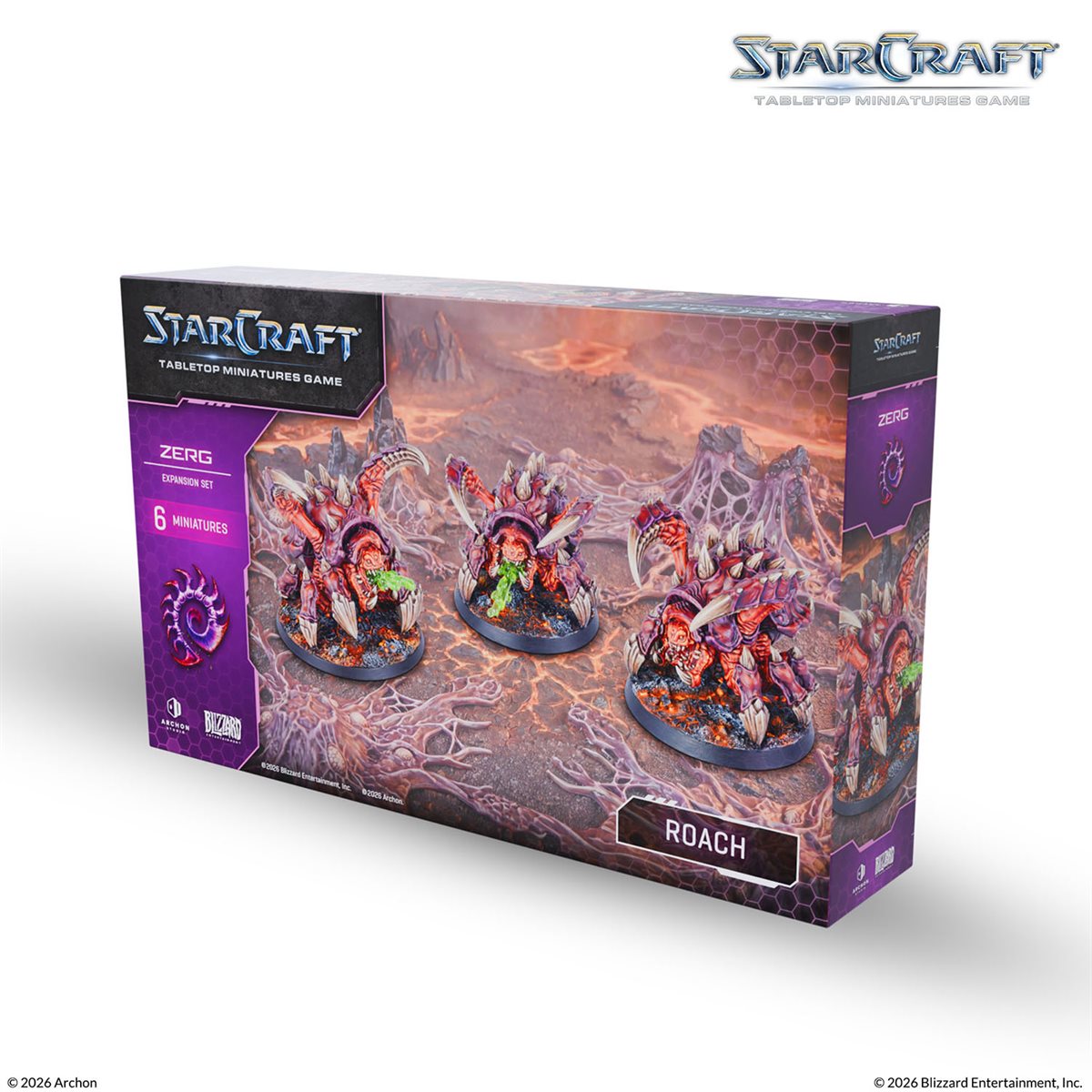 StarCraft: Tabletop Miniatures Game - Zerg - Roach Expansion Set *PRE-ORDER*