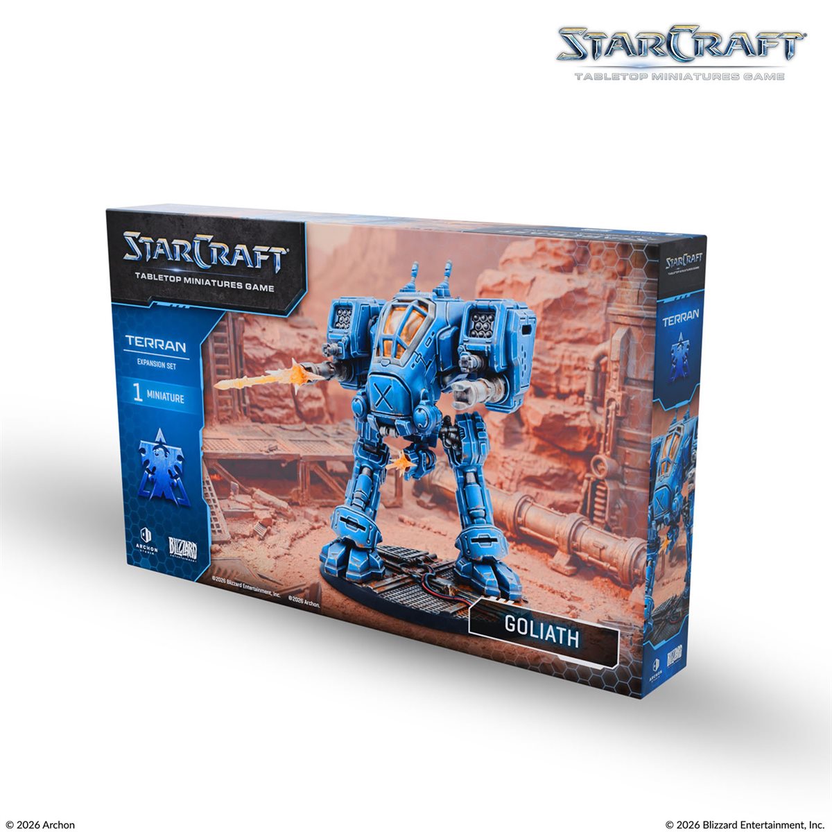 StarCraft: Tabletop Miniatures Game - Terran - Goliath Expansion Set *PRE-ORDER*