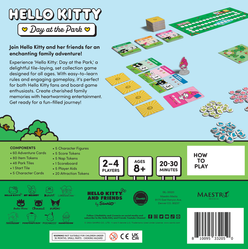 Hello Kitty: Day at the Park (Standard Edition) *PRE-ORDER*