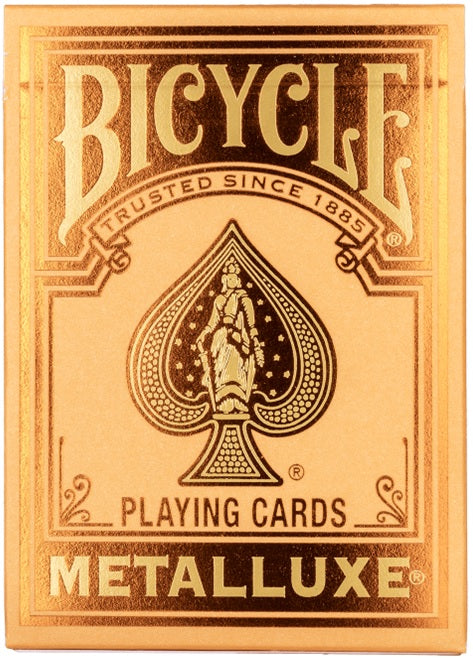 Bicycle Playing Cards - Metalluxe Orange