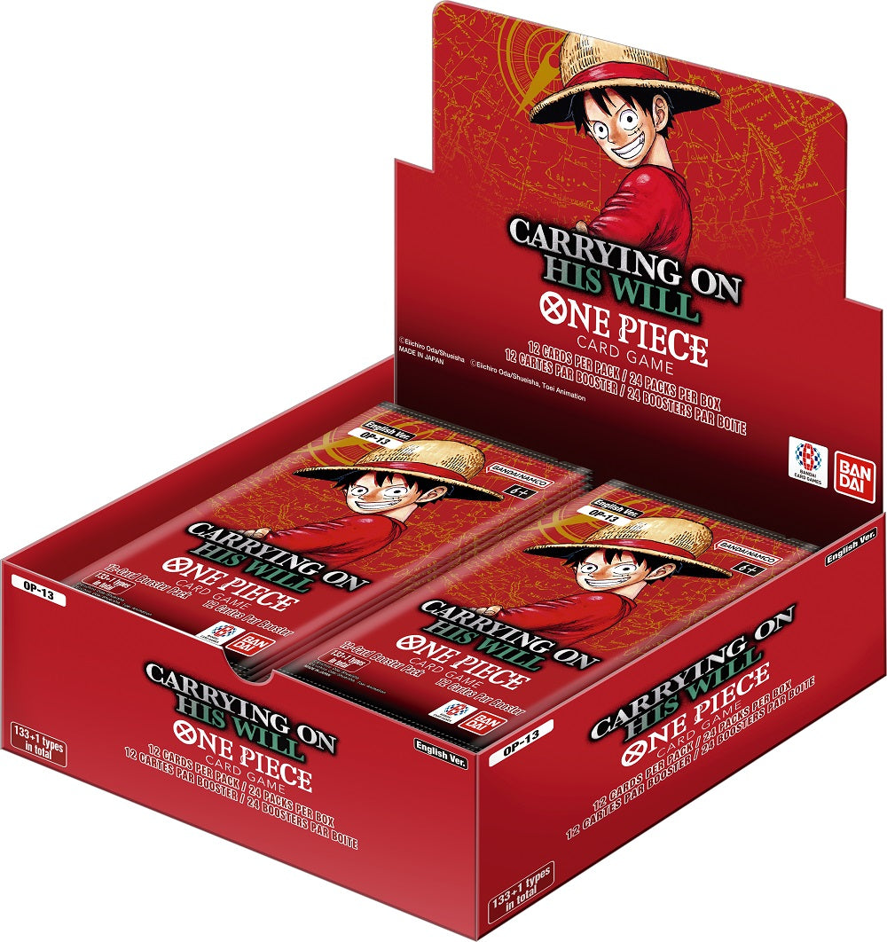 One Piece Card Game - Carrying On His Will (OP-13) Booster Box