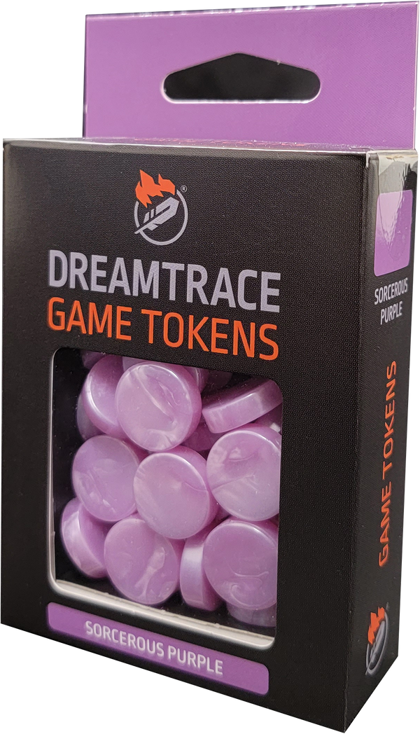 Dreamtrace Gaming Tokens: Sorcerous Purple