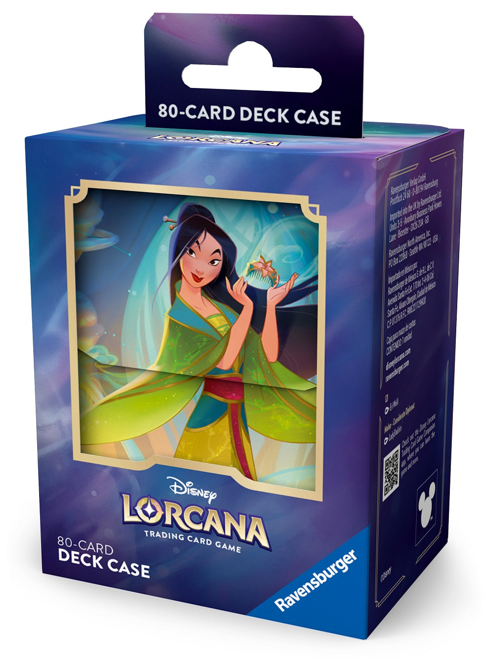Disney Lorcana Set 9 Deck Box (80ct) - Fabled - Mulan