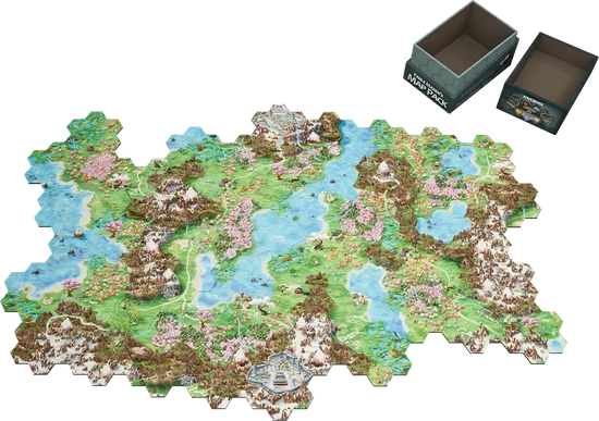 HEXplore It: The Mountains of Godai - Ishidan Map Pack *PRE-ORDER*