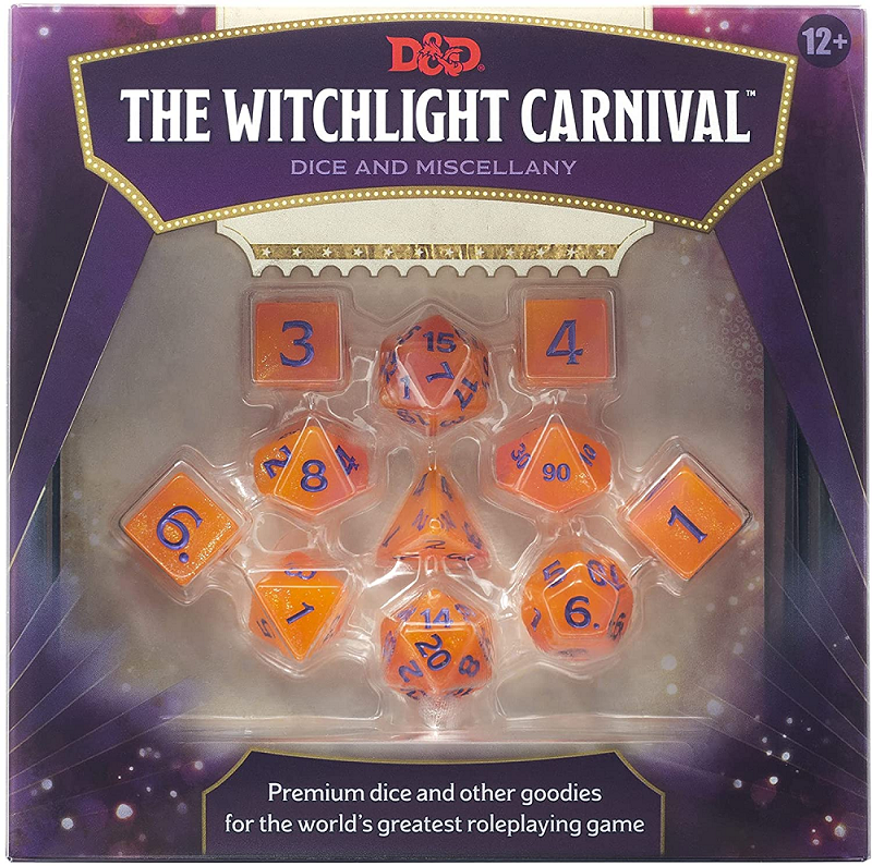 Dungeons & Dragons: The Witchlight Carnival: Dice and Miscellany