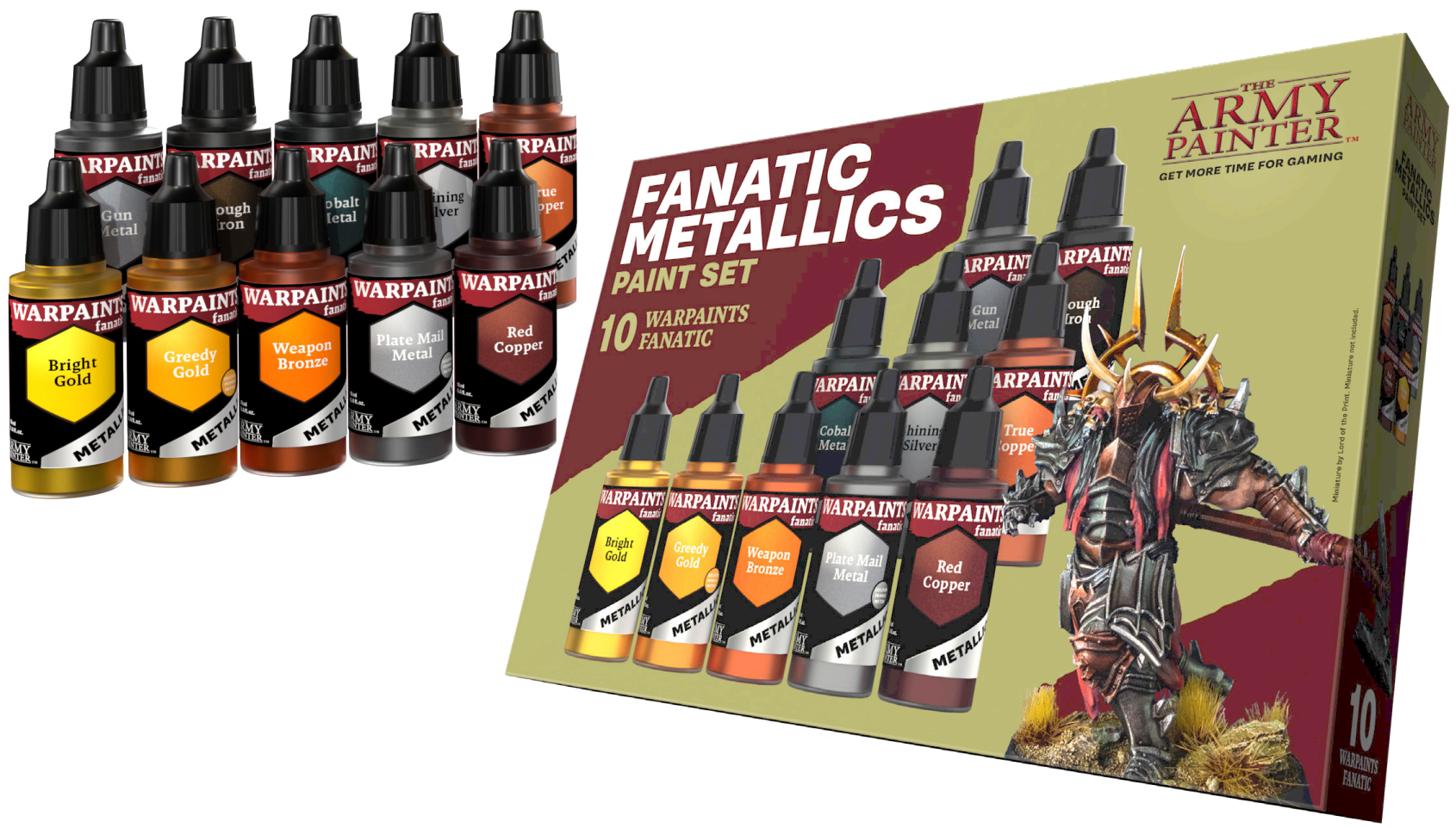 Warpaints - Fanatic Metallics Paint Set