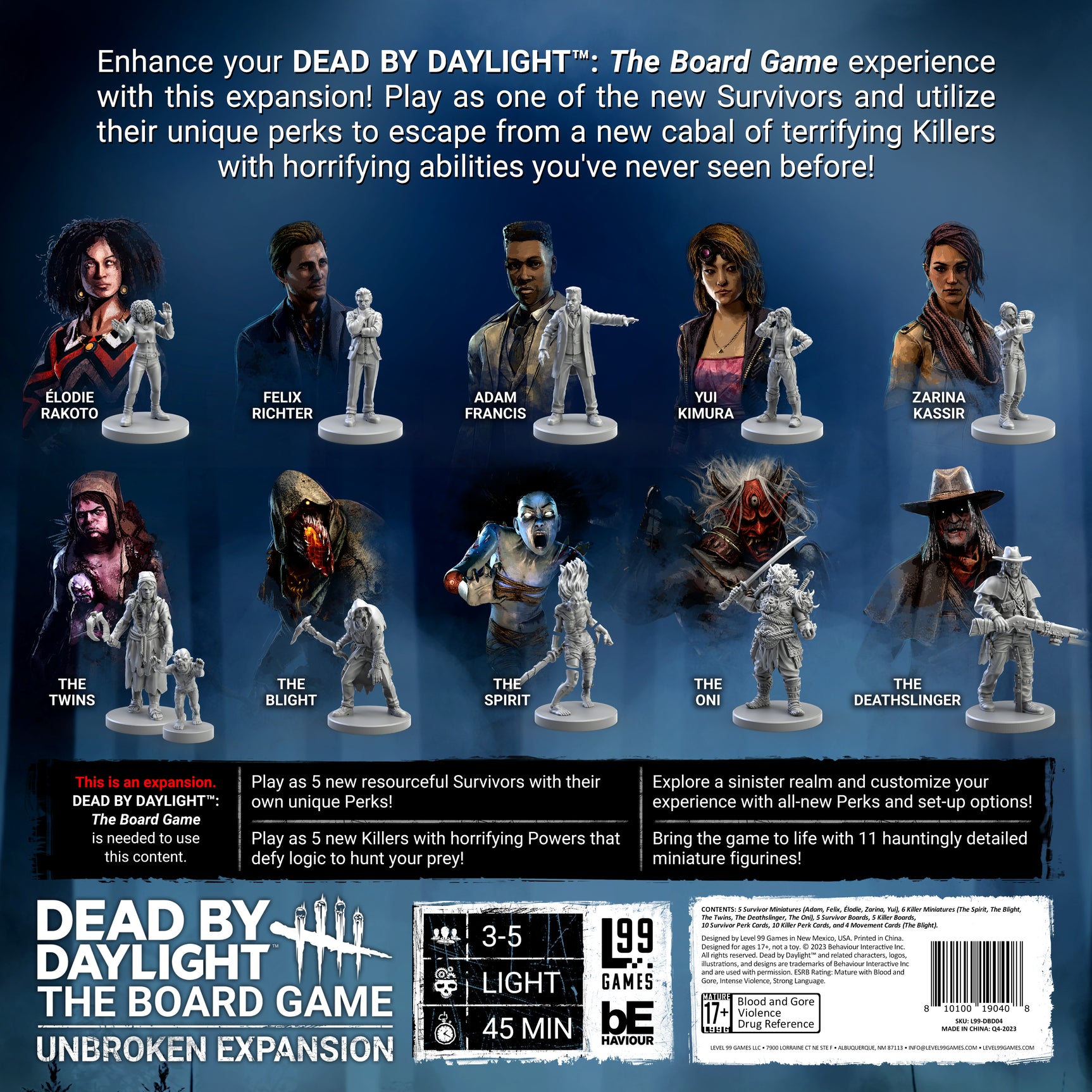 Dead By Daylight: The Board Game – Unbroken Expansion
