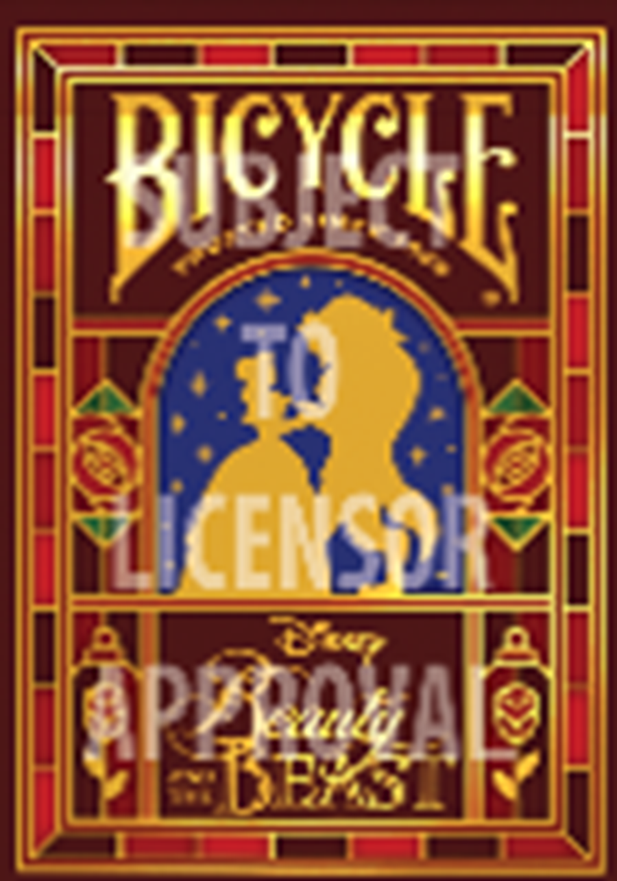 Bicycle Playing Cards - Disney: Beauty And The Beast *PRE-ORDER*