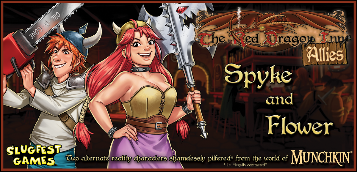 The Red Dragon Inn: Allies - Spyke and Flower *PRE-ORDER*