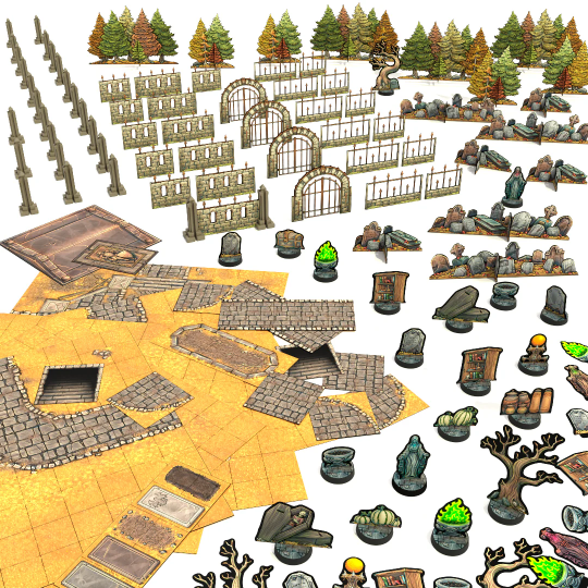 The Vault of Mini Things - Cemetery of Shadows Terrain Expansion