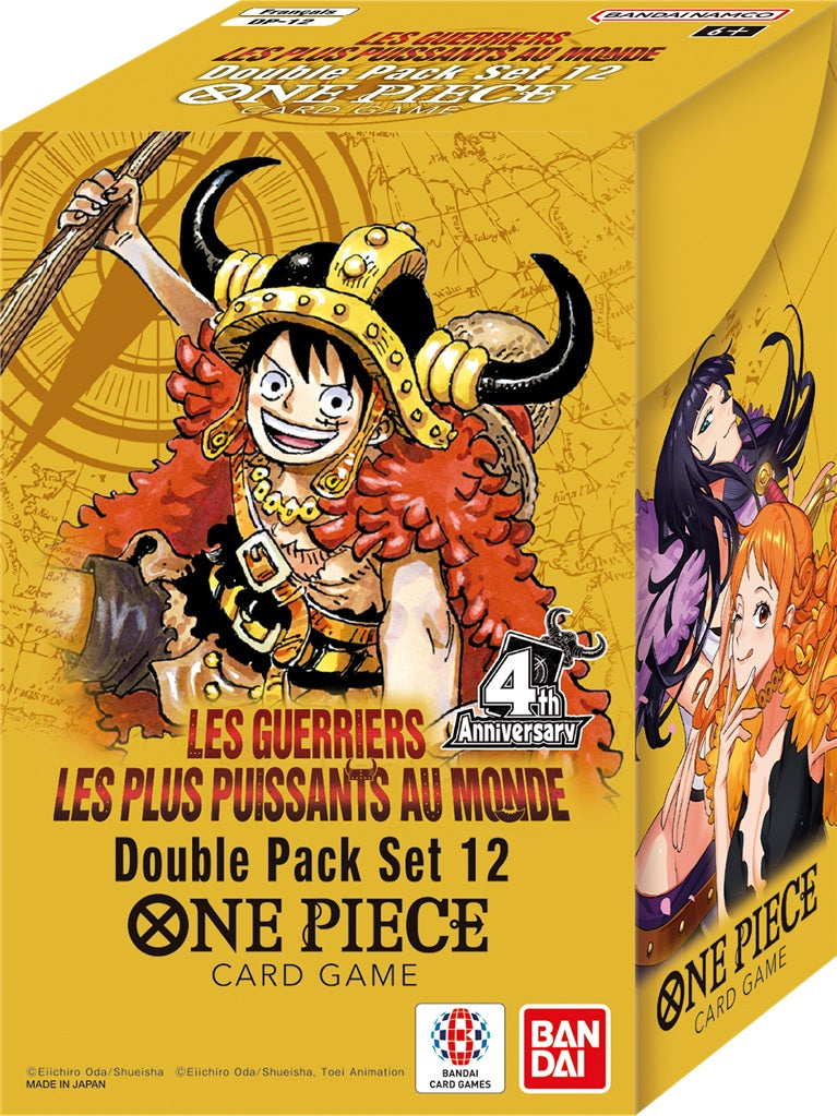 One Piece Card Game - The World's Strongest Warriors Double Pack Set - Vol. 12