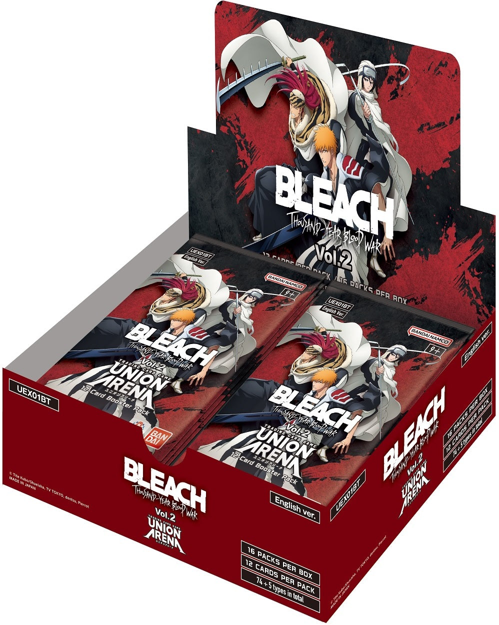 Union Arena - Bleach: Thousand Year Blood War Vol.2 Booster Box