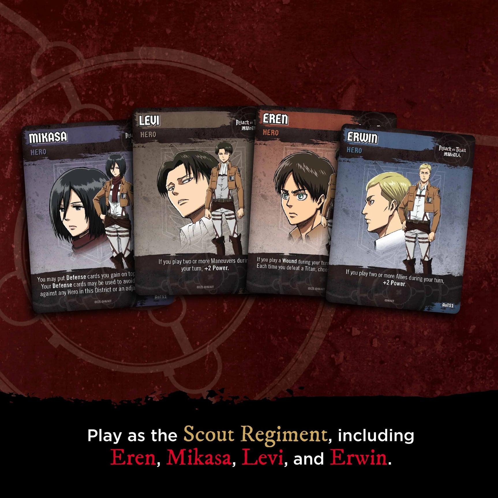 Attack on Titan: Deck-Building Game Season 1 *PRE-ORDER*