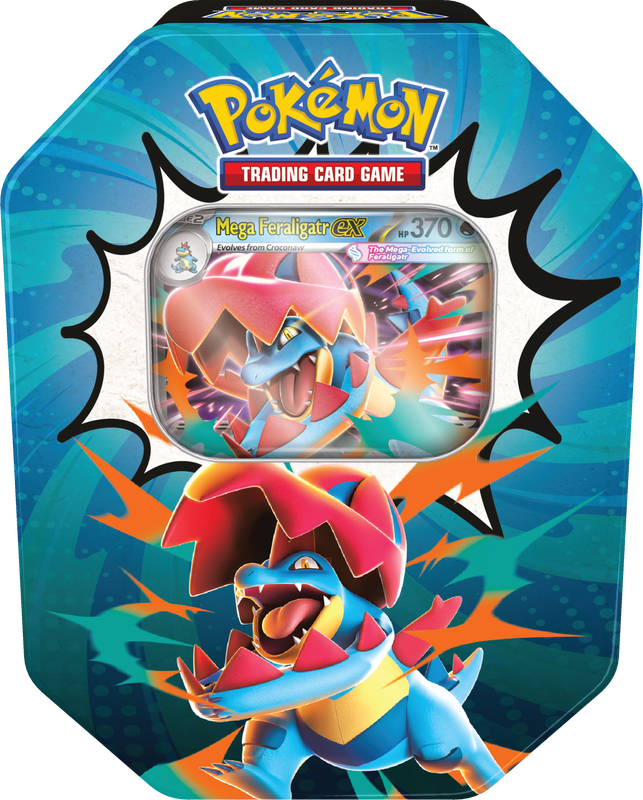 Pokémon TCG: Mega Evolution-Ascended Heroes Mega Feraligatr ex (Tin)