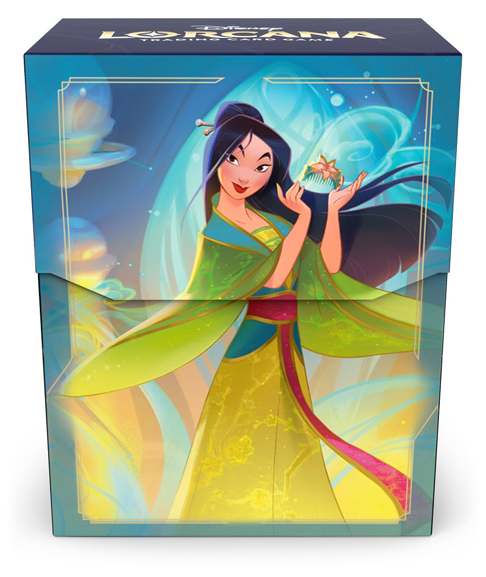 Disney Lorcana Set 9 Deck Box (80ct) - Fabled - Mulan