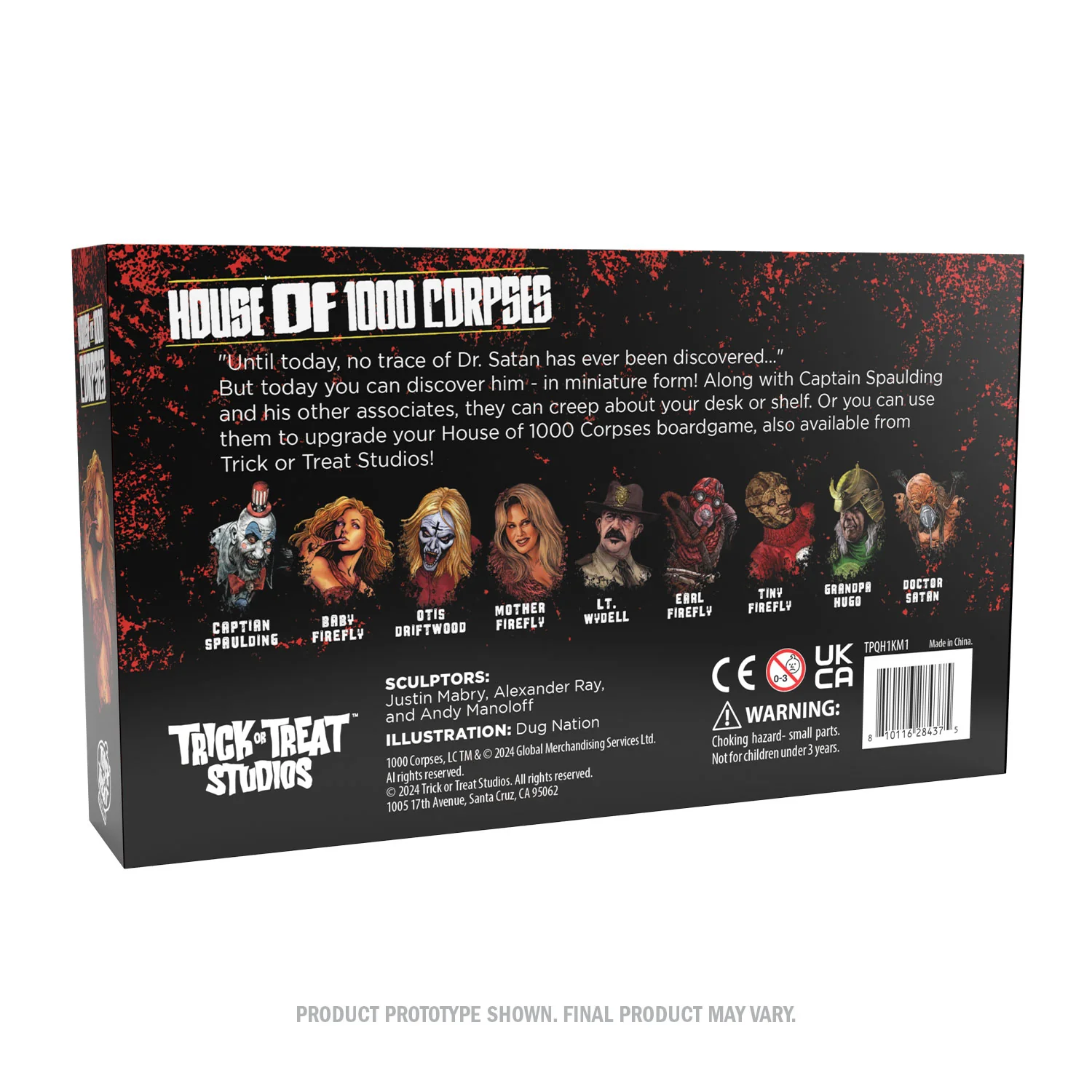 Rob Zombie's House of 1000 Corpses: Miniatures Set
