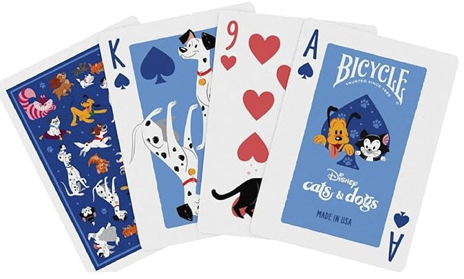 Bicycle Playing Cards - Disney Cats and Dogs