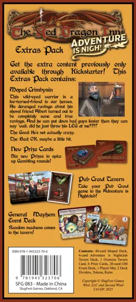 Red Dragon Inn Adventure is Nigh Extras Pack