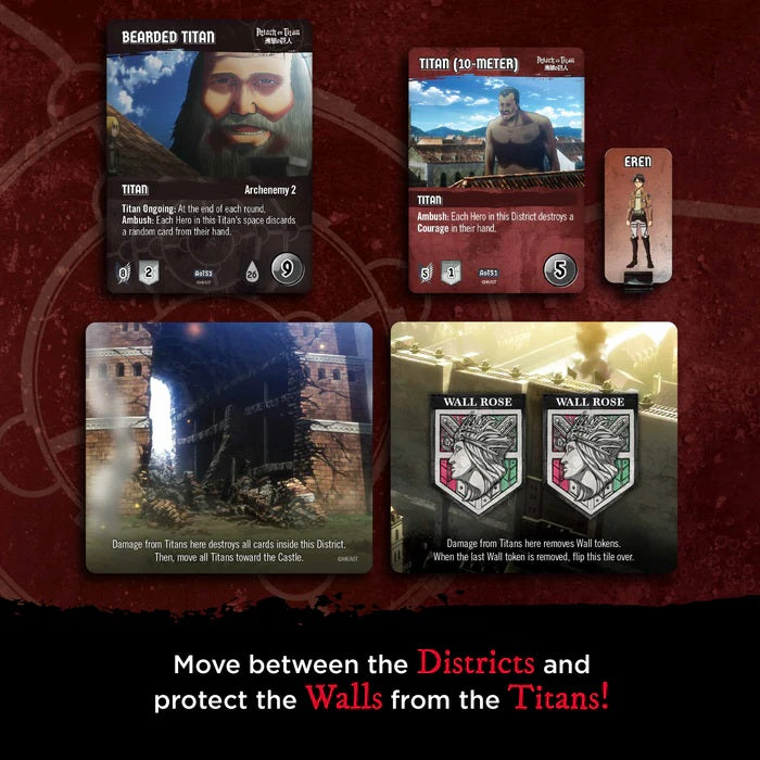 Attack on Titan: Deck-Building Game Season 1 *PRE-ORDER*