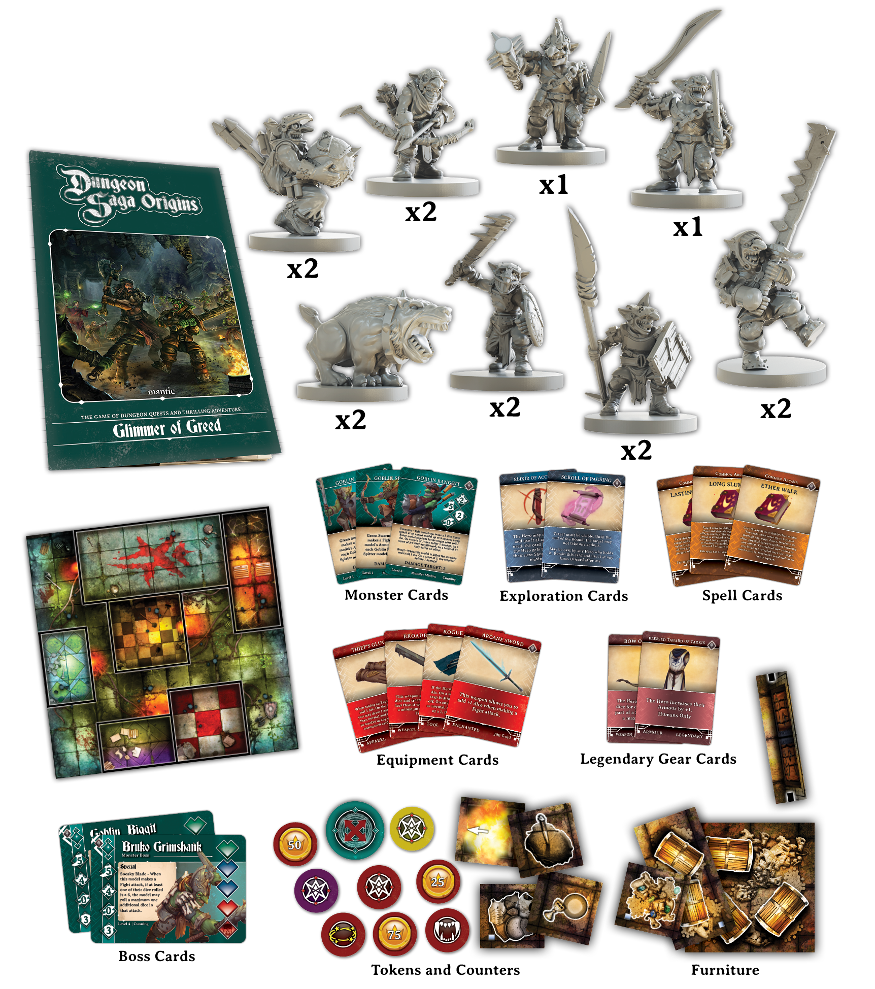 Dungeon Saga Origins - Glimmer of Greed