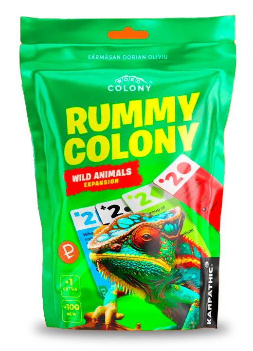 Rummy Colony: Wild Animals *PRE-ORDER*