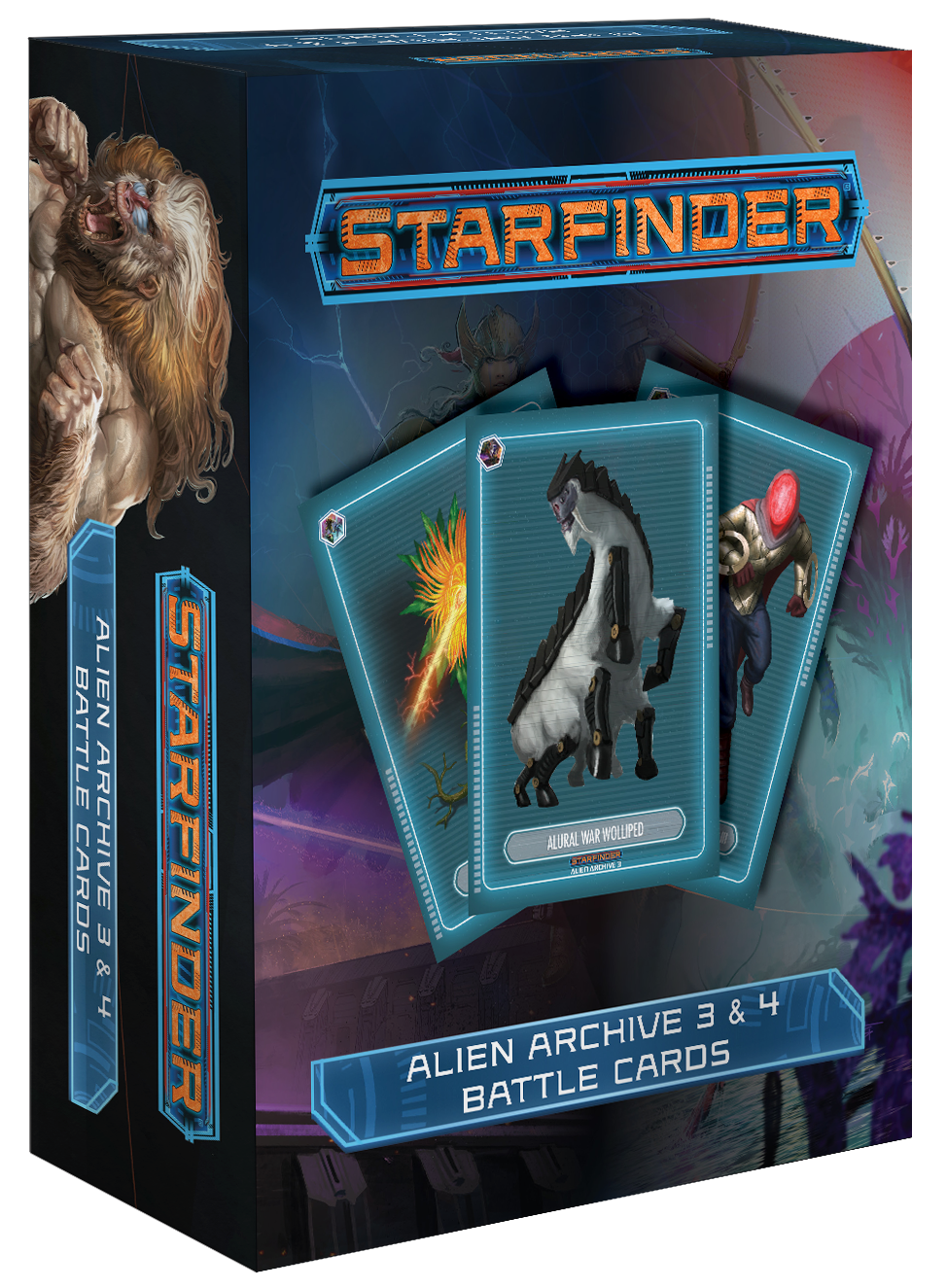 Starfinder Alien Archive 3 & 4 Battle Cards (Box Damage)
