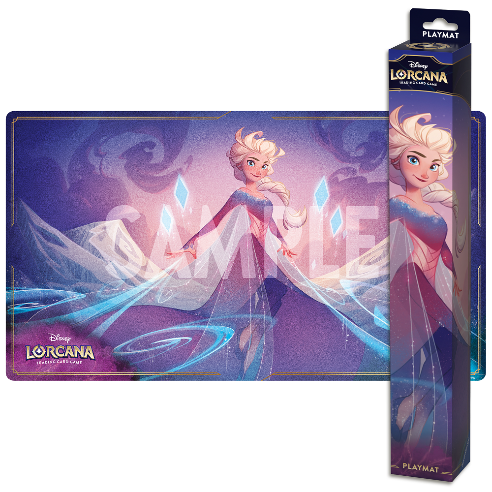 Disney Lorcana: Azurite Sea Set 6 - Playmat - Elsa