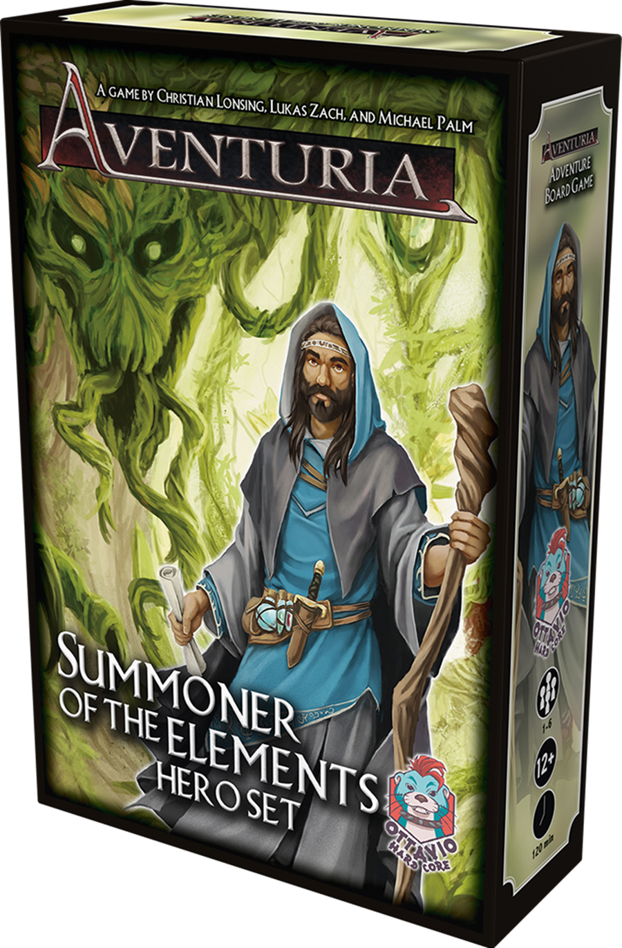 Aventuria Hero Set (2nd Edition): Summoner of the Elements *PRE-ORDER*