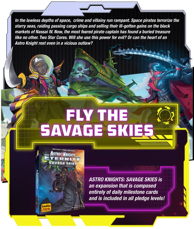 Astro Knights: Eternity – Fly the Savage Skies *PRE-ORDER*