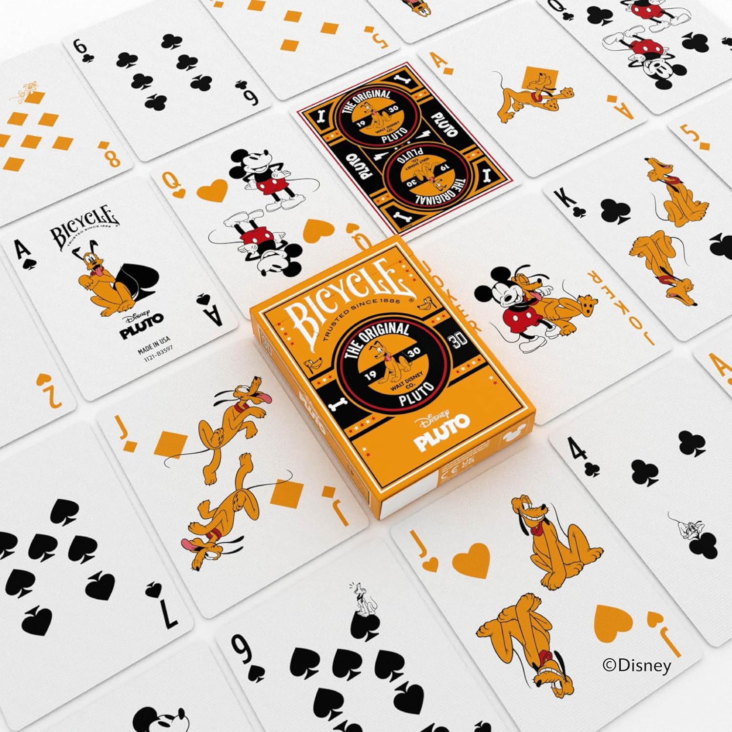 Bicycle Playing Cards - Disney: Pluto