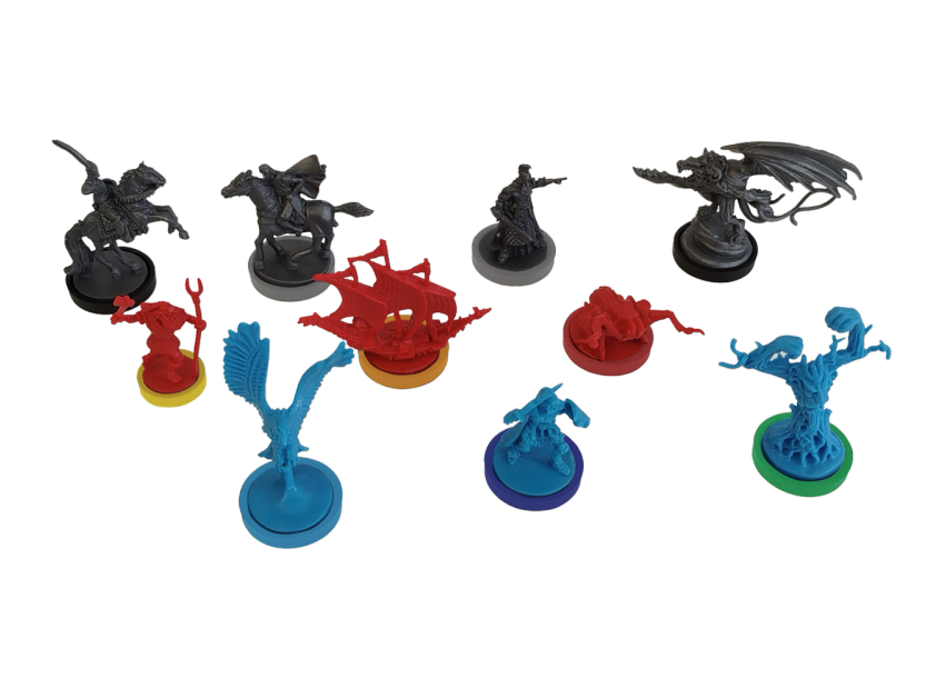 War Of The Ring: Colored Plastic Rings Expansion Accessory