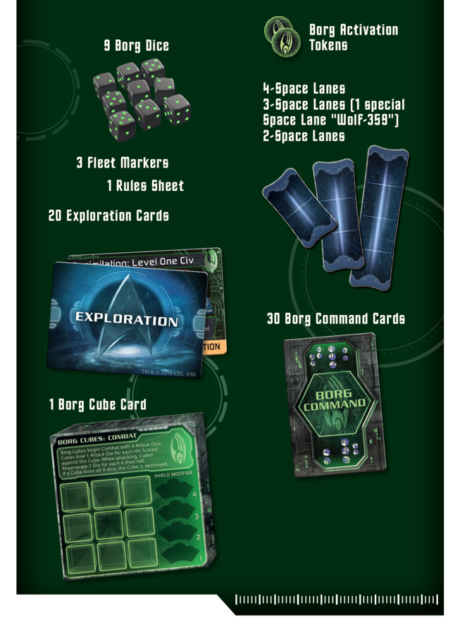Star Trek: Ascendancy – Borg Assimilation (Updated Edition) *PRE-ORDER*