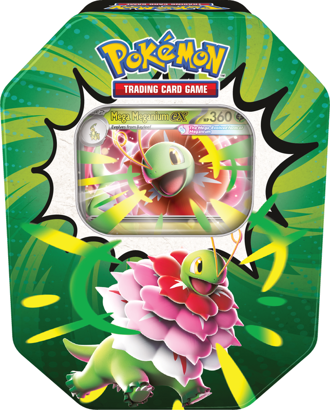 Pokémon TCG: Mega Evolution-Ascended Heroes Mega Meganium ex (Tin)