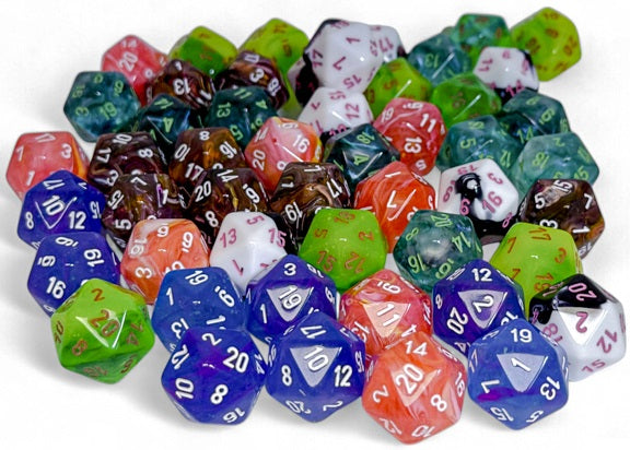 Chessex - Dice Menagerie: #11 D20 Bag (50)