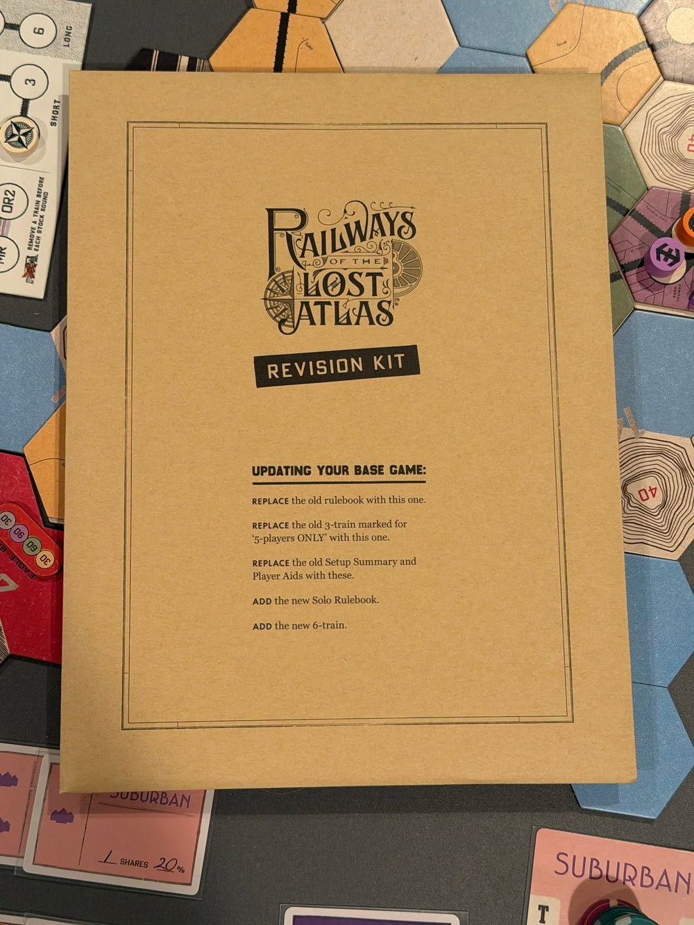 Railways of the Lost Atlas Revision Kit