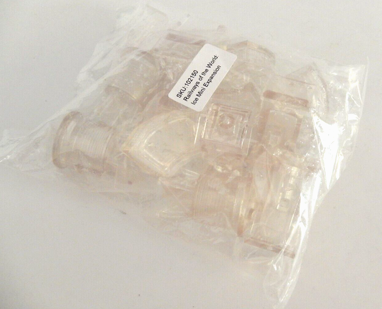 Railways of the World: "Ice" Player Color Trains and Mini-Expansions