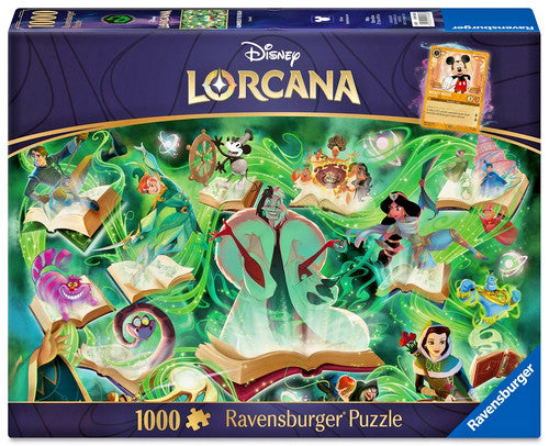 Puzzle - Ravensburger - Glimmers of the Realm: Emerald (1000 Pieces)