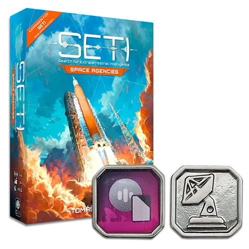 Moedas & Co Coin Set - SETI Agencies Signal Metal Markers